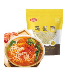 再补货、PLUS会员: Arale 怡可滋 低脂鸡蛋鲜面条 900g