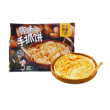 珍味小梅园 原味手抓饼2kg 20片装 早餐食品手抓饼面点生鲜速食半成品早点