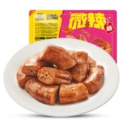 周黑鸭 锁鲜星享气调盒装甜辣鸭锁骨鸭翅 新鲜卤味休闲零食 鸭脖135g