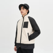 3日10点：BOSIDENG 波司登 拼接仿羊羔绒羽绒男式轻休闲户外羽绒服