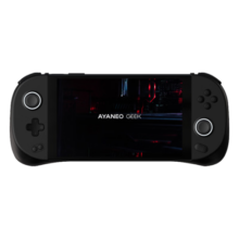 AYANEO GEEK Windows掌机 AMD 6800U 霍尔摇杆扳机 7英寸轻薄便携 GEEK幻黑(800P)16G+512G