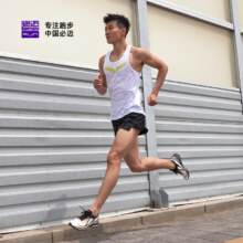bmai 必迈 Mile 42K 鱼跃 男款专业级缓震竞速跑鞋 +短袖T恤