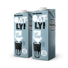 OATLY噢麦力 原味低脂燕麦奶谷物早餐奶植物蛋白饮料 【原味低脂】1L*2