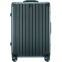 90分PC旅行箱轻质铝框大容量行李箱防刮大容量拉杆箱24英寸托运箱