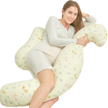 佳韵宝孕妇枕头H型护腰侧睡枕侧卧枕多功能孕妇睡觉神器靠枕 林地漫步