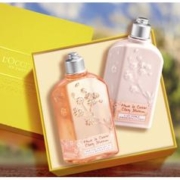 欧舒丹 甜蜜樱花身体护理礼盒 （沐浴露250ml+身体乳250ml)