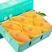 今日秒杀100箱！海南金煌芒果9.5斤装 特大果（单果500g+）