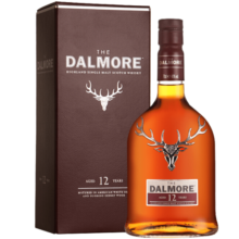大摩（DALMORE）【国际烈酒品牌金奖】洋酒苏格兰单一麦芽威士忌700ml礼盒装 送礼 大摩12年 700mL 1瓶