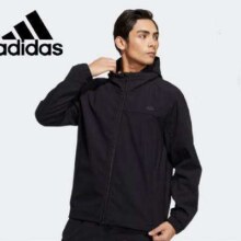 PLUS会员、京东百亿补贴：adidas 阿迪达斯 男士加绒休闲时尚防风保暖外套 HP1414