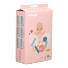 BEBETOUR ToyJoy积木系列拉拉裤透气超薄四季通用婴儿尿不湿 纸尿裤L【42片-9-14KG】