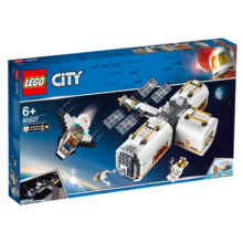 乐高（LEGO） 城市组创意男女孩拼搭积木玩具新年春节礼物 60227 月球空间站
