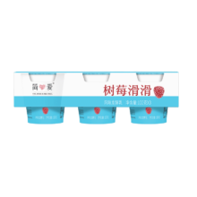 PLUS会员、再降价：简爱 树莓滑滑  100g*3杯*5件 赠1件 共7件