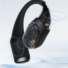 新品发售：EDIFIER 漫步者 Comfo Solo 开放式真无线蓝牙耳机 苍穹黑