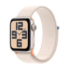 Apple/苹果 Watch SE 2023款智能手表GPS款40毫米星光色铝金属表壳星光色回环式运动型表带 MR9W3CH/A1649元 (券后省350,月销3000+)