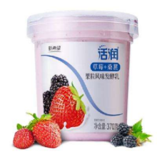 京东百亿补贴：新希望 活润大果粒 草莓+桑葚 370g*215.9元包邮