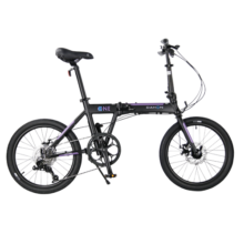 大行（DAHON）K-ONE折叠自行车20英寸9速超轻铝合金碟刹运动单车FKA091 科技黑