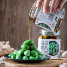 plus、首购：云山半 翡翠腊八蒜400g 0脂肪 精选新鲜大蒜 半加工蔬菜