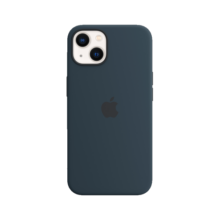 Apple/苹果 iPhone 13 专用 MagSafe 硅胶保护壳 iPhone保护套 手机壳-深邃蓝色