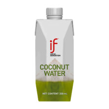 20点、京东PLUS、京东百亿补贴：if 100%天然椰子水泰国进口NFC果汁饮料330ml*24瓶