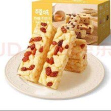 掉落券:百草味香酥沙琪玛牛乳提子味500g整箱