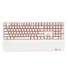 黑峡谷（Hyeku）X5 Pro 三模机械键盘 无线键盘 五脚热插拔 吸音棉 108键PBT键帽 桃桃气泡水 BOX玫瑰红轴