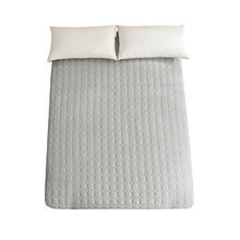 京东京造 床垫保护垫 3层标准A类纳米级抗菌床褥床垫保护垫 180×200cm 灰色
