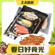 3.8焕新：海霸王 低至4.5折！ 黑珍猪香肠 经典黑椒味 268g