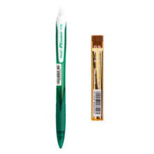 百乐（PILOT）自动铅笔0.5彩色杆春游写生小学生活动铅笔带橡皮擦头 绿杆(送铅芯)HRG10RG5原装进口