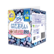 苏菲 Sofy温柔肌姨妈巾敏感夏季超薄透气日用卫生巾290mm15片日本原装