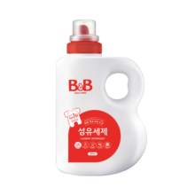 保宁B&B 婴儿洗衣液 香草香1800ml桶装 新生儿儿童宝宝专用 韩国进口