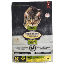欧恩焙加拿大无谷进口猫粮幼猫成猫烘焙猫粮鸡肉味10磅【4.54kg】