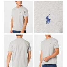 Polo Ralph Lauren 拉夫劳伦 男女同款常规版型纯色短袖T恤 5色
