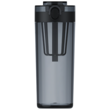 米家Tritan水杯 600ml大容量 小米（MI）塑料杯 小米杯子 健身多功能弹盖杯 摇摇杯 Tritan材质水杯 深灰色59元 (月销3000+)