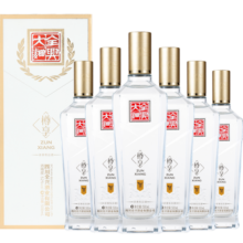 全兴 大曲 樽享 浓香型白酒52度 500ml*6瓶 整箱装 过年送礼
