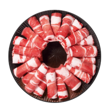 PLUS会员:恒都 尚选肥牛卷200g*2盒*4件+赠牛肉丸100g