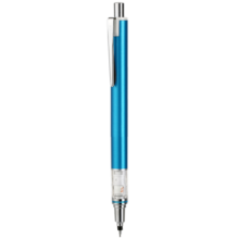 三菱（uni）KURUTOGA自动铅笔 0.5mm不断铅绘图学生考试活动铅笔M5-559 蓝色杆 单支装