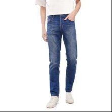 PLUS会员：YANXUAN 网易严选 男士牛仔长裤 4039399 牛仔深蓝