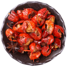 DeYAN德炎 麻辣虾球 小龙虾尾 630g 净虾300g 70-80尾 方便菜 自制口味