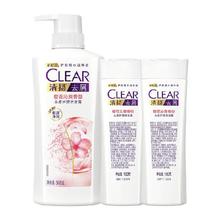 88VIP会员：CLEAR 清扬 去屑清樱花露 500g+100g*2
