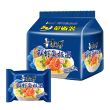 PLUS会员、京东百亿补贴：康师傅 方便面 经典系列 鲜虾鱼板*5连包