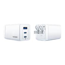 百亿补贴：NOHON 诺希 65W 三口氮化镓充电器 2C1A+编制数据线 30W