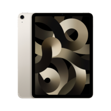 Apple/苹果 iPad Air(第 5 代)10.9英寸平板 2022年(256G 5G版/MM7H3CH/A)星光色 蜂窝网络