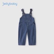 JELLYBABY 背带裤 牛仔蓝 110CM