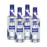 LANGJIU 郎酒 蓝盖顺品郎 45度 浓酱兼香型白酒 280mL*4瓶