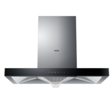 海尔（Haier）抽油烟机顶吸21立方大吸力420pa大风压免拆自清洁挥手智控欧式家用油烟机灶具套装 【单烟机】21大吸力+420Pa大风压