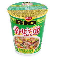 NISSIN 日清食品 CUP NOODLES 合味道 NISSIN 日清食品 合味道 大杯猪骨浓汤风味110g （任选12件）