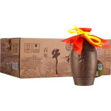 牛栏山二锅头馏香壶老酒白酒52度浓香型 52度 125mL 24瓶 整箱装