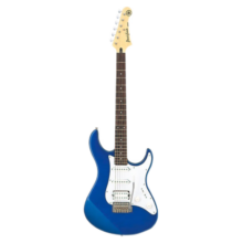 雅马哈（YAMAHA）电吉他PAC012/PAC112J  PAC212VFQM初学者入门吉他套装 PAC012-蓝色DBM