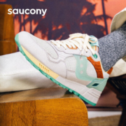 Saucony索康尼SHADOW 5000休闲鞋圣巴特岛配色情侣板鞋男女运动鞋 灰湖绿 42