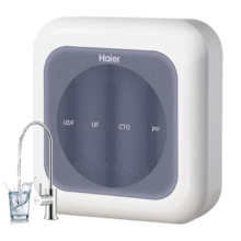 京东百亿补贴：海尔（Haier）净水器HU612-4 家用自厨房下式 800G
